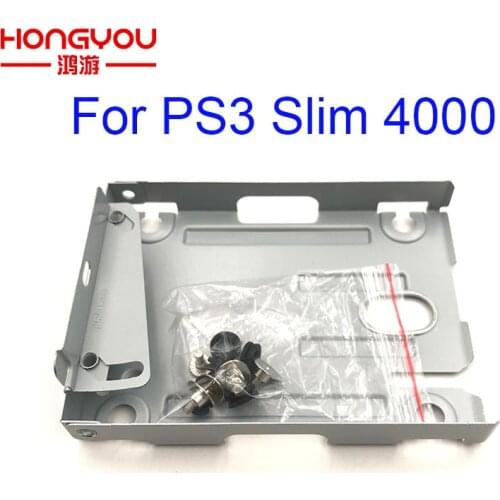 Hard Disk Drive HDD Base Tray Mounting Bracket Support for Playstation 3 PS3 Slim S 4000 With Screws