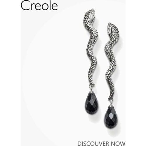 Drop Dangle Earrings Snake Crystal,2019 Accessories Fashion Jewelry 925 Sterling Silver Boutique Queen Bohemia Gift For Women