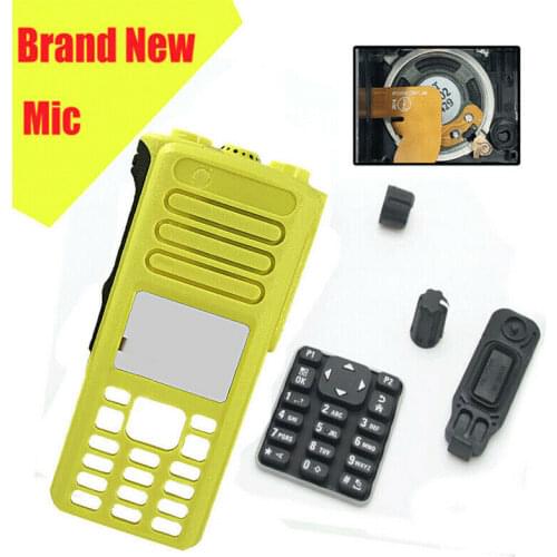 VBLL Replacement Repair Kit Case Housing Cover with Speaker for Motorola Radio XPR7550e XPR7550E Yellow