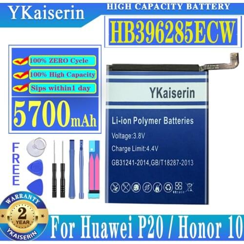 YKaiserin Batteries For Huawei P20 Lite Phones