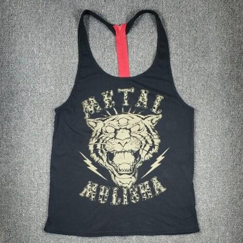 Womens Motocycle Tiger Print Tank Top