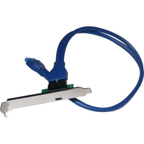 19PIN/20-pin USB3.0 to TPYE-C interface adapter card 20-pin to USB3.0TPYE-C expansion card