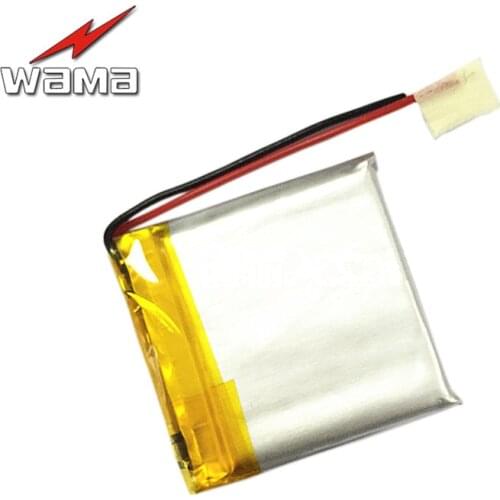 4pcs/lot Wama 403030 320mAh Li-Polymer Over-Charging Protected 043030 3.7V Rechargeable Batteries for Bluetooth Smart Wrist Band