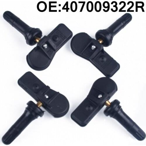 4x Pressure Monitor Systems Tpms Sensor car tire pressure For Renault Wind Duster Koleos Sandero Twing Wind 433MHZ