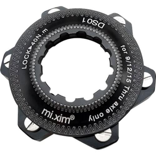 Mountain Road Bicycle Center Lock To 6 Bolt Adapter Mountain Bike Hub Center Lock Conversion 6 Bolt Disc Brake Rotor