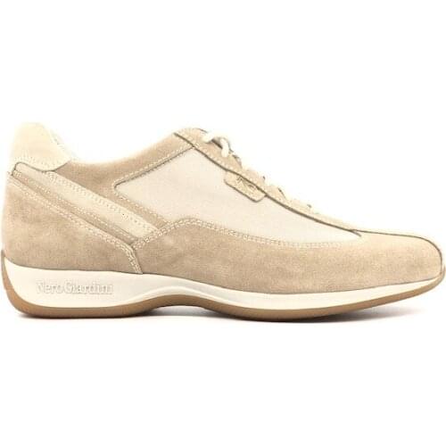 Black gardens Sneaker women Velour sand