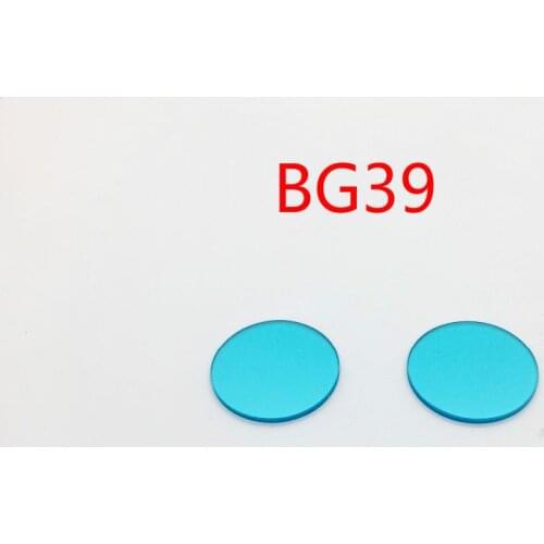 15.5*1.0Mm Blue Glass Infrared Absorption Cut-Off Filter Lens Color Correction Bg39