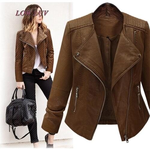 LOW LUV Women's Leather Jackets