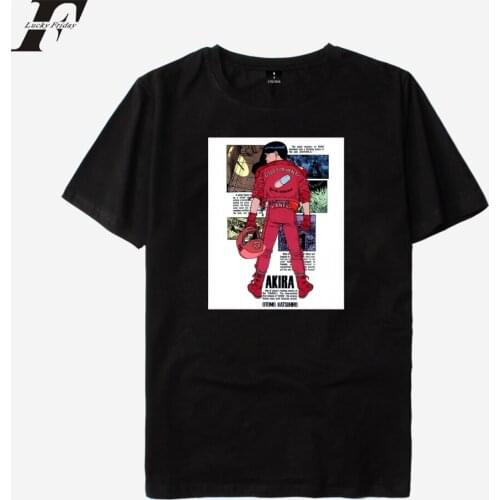 LUCKYFRIDAYF 2018 Akira Anime Movie Funny Print T shirt Men/Women T-shirts Women Summer Short Sleeve T-shirt Men Casual Top Tees