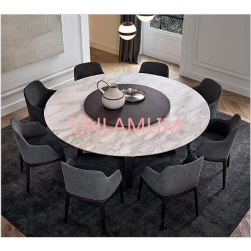Solid Wooden Dining Room Set Home Furniture minimalist modern marble dining table and 4 chairs mesa de jantar muebles comedor