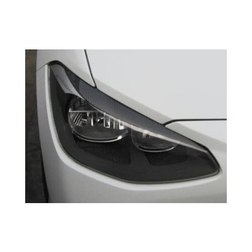 Carbon Fiber Headlight Cover Eyelid Eyebrow for 2011 – 2015 BMW F20 114i 116i 118i 120i 120 125i M135i