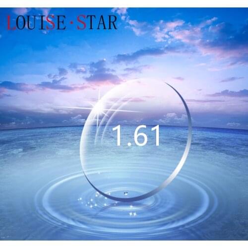 JIE.B new refractive index 1.61 resin lens for prescription glasses myopia reading glasses flat glasses