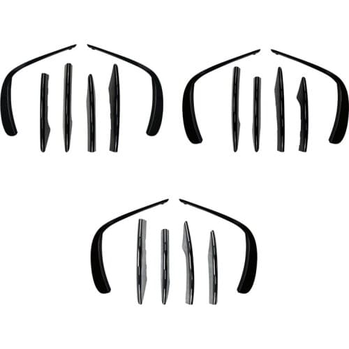 Front Cover Fog Light Grille Stip for E Class W213 E260 E300 E53 2021