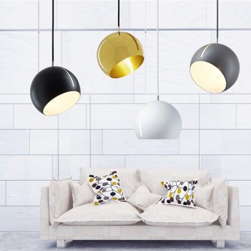 LED Nordic Pendant Lights Pendant Luster Lighting Light Fixtures Loft Hanging Lamp Modern Indoor Decor drum pendant lights