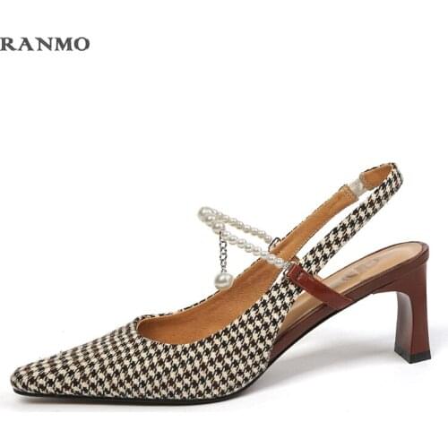 Женские туфли с ремешком RANMO China At AliExpress