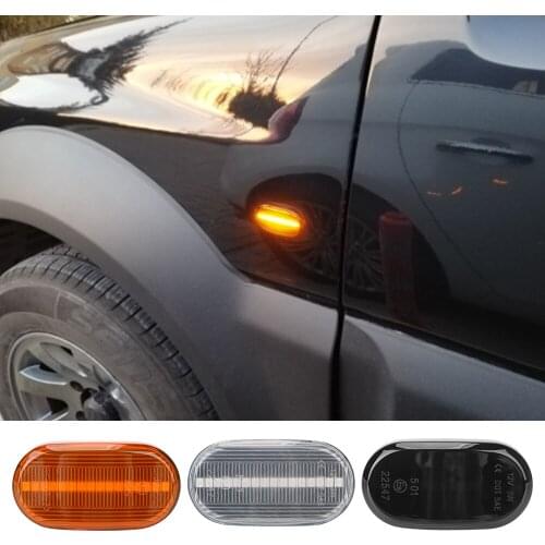 Signal Lamp Repeater Light LED Car Dynamic Side Marker 2PCS Turn Signal Indicator