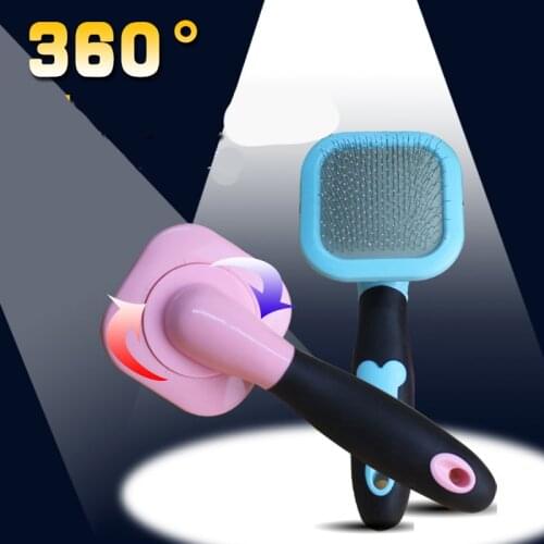 Pet Goods Hair Remover Brush For Small Dogs And Cats Cat Comb Grooming Tool Brush Antitirones Hair Cleaning Topsy Carding Dogs