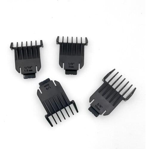 T9 Universal Hair Clipper Limit Comb Guide Sets 1.5mm/3mm/6mm/10mm Limit calipers Trimmer Guards Hairdressing Tools for KM-1971