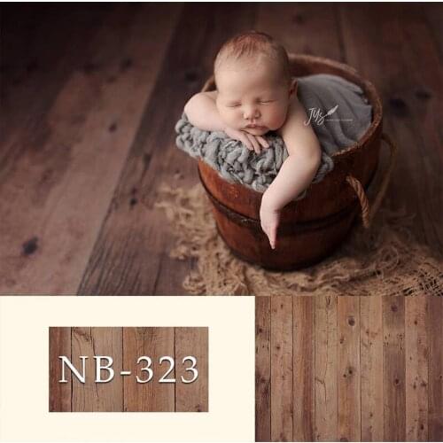 Wooden floor newborn backdrop for photography sleep baby shower background for photo studio vinyl wood floor backdrop supplies
