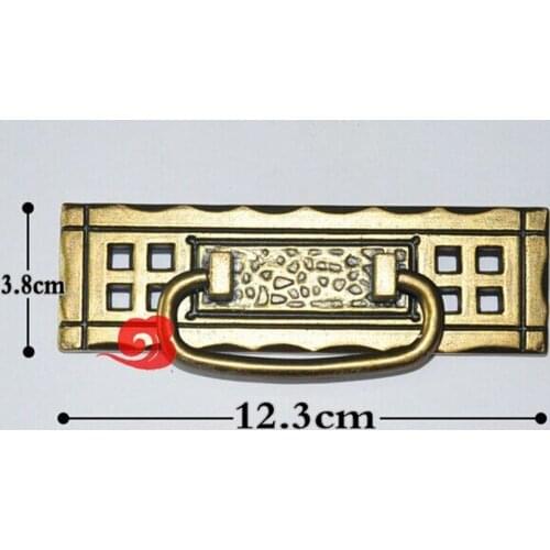 Vintage shaky furniture handles bronze drawer cabinet shaky pulls knobs antique brass shaky drop rings dresser cupboard handles