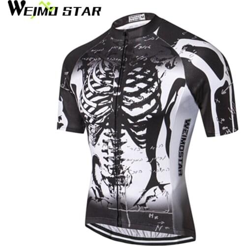 WEIMOSTAR Team Mens Summer Short Sleeve Ropa Ciclismo Cycling Jersey MTB Bike Bicycle Riding Shirt Full Zipper Clothing