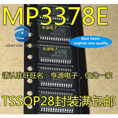 10PCS MP3378 MP3378E MP3378EGF-Z secret foot HTSSOP-28 in stock 100% new and original