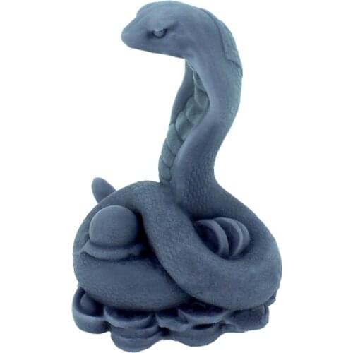 3D Snake Silicone Soap Mold Crafts Resin Candle Molds DIY Decorating Mould