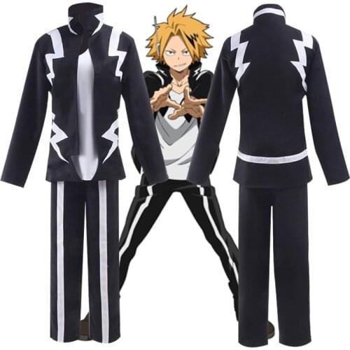 Anime My Hero Academia Shangming Electric Cos Daily Uniform Halloween Show Cos Costume Can Be Weared All Seasons