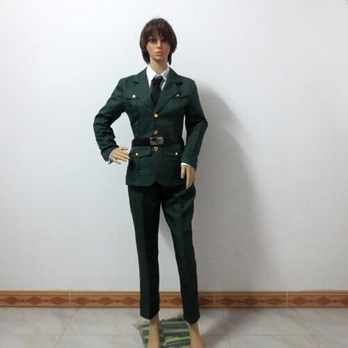 APH Hetalia: Axis Powers Lithuania Toris Uniform COS Clothing Cosplay Costume Custom Made Any Size