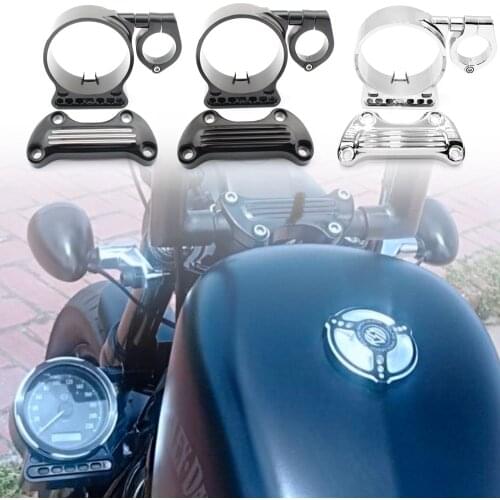 For Harley Sportster 883 XL Motorcycle Parts Instrument speedometer Bracket Case Housing Side Mount Relocation Cover 1995-2015