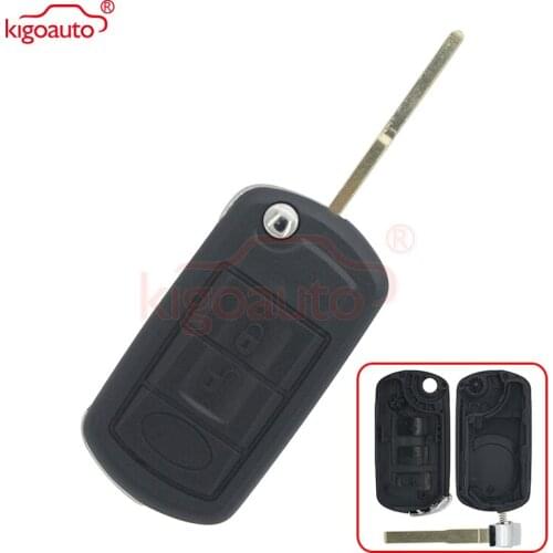 Flip key shell 3button HU101 key blade for Land rover for Range Rover Sport LR3 2005 2006 2007 2008 2009