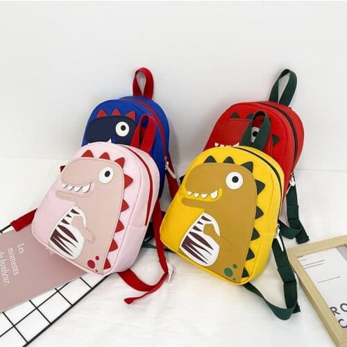 LZH Children Backpacks Kindergarten Schoolbag Cute Cartoon Dinosaur Kids Backpack Children School Bags Girl Boy Backpacks