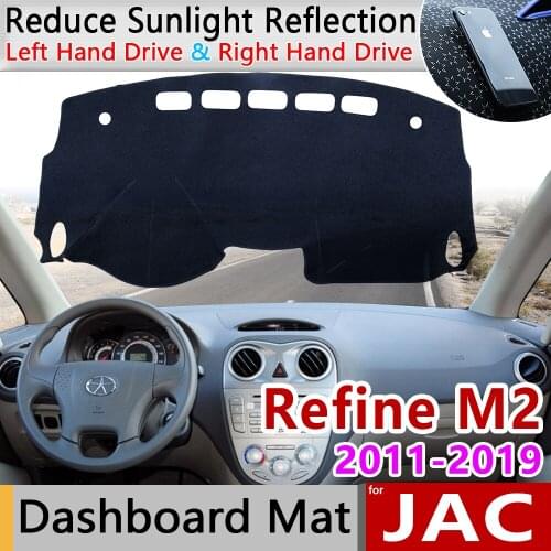 For JAC Refine M2 Heyue RS J6 2011~2019 Anti-Slip Mat Dashboard Cover Pad Sunshade Dashmat Carpet Car Accessories 2012 2015 2018