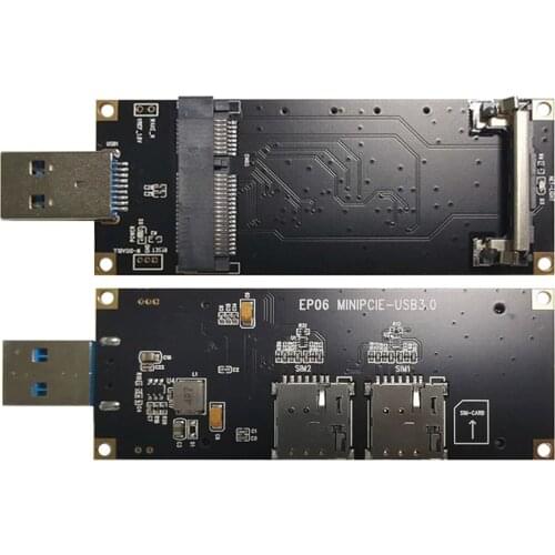 USB3.0 MINI PICE transfer card for SIMCOM LTE Cat4 SIM7600E-H SIM7600SA-H SIM7600A-H SIM7600NA-H SIM7600G-H SIM7600JC-H 4G modem