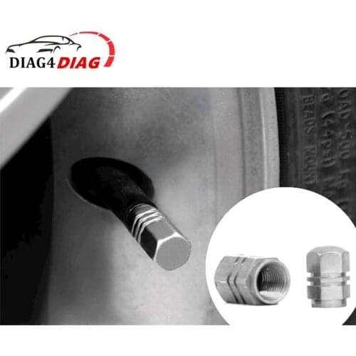 4pcs/lot Car Wheel Tire Aluminum Alloy Valve Caps Airdust Waterproof Bike Car Motorcycle Tyre Stem Air Caps