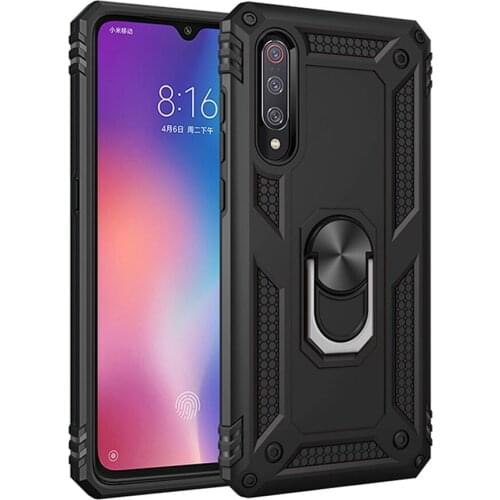 Metal Magnetic Ring Cases For Xiaomi Mi 9 SE 9T Pro Case Armor Shield Shockproof Back Cover For Xiomi Mi9 9SE Mi9T Phone Case