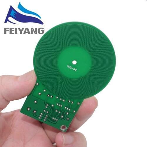 10PCS DIY Kit Metal Detector Kit Electronic Kit DC 3V-5V 60mm Non-contact Sensor Board Module DIY Electronic Part Metal Detector