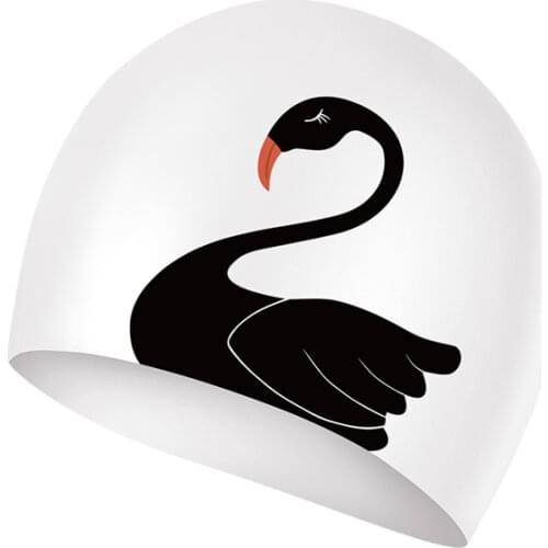 2021 New SEACMYDODO Swimming Cap Women Long Hair Silicone Elastic Swim Caps for Girl Waterproof Ear Protector Bathing Pool Hat