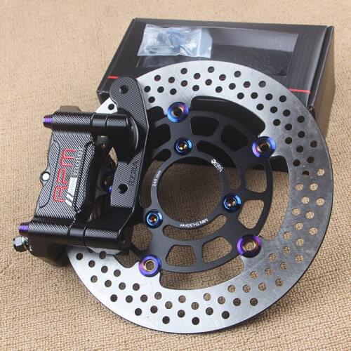 220mm Brake System Front One Set Apply for Honda Msx125 Non Abs Version for Electric Monkey Bike M3 M5