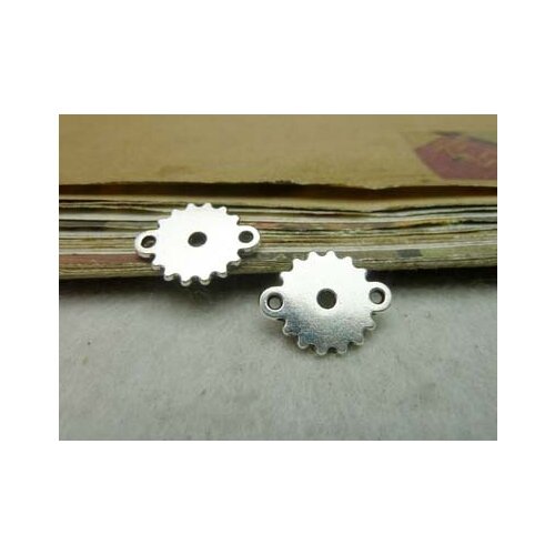 Zinc alloy pendant jewelry accessories diy handmade material charms Clock movement15*18mm