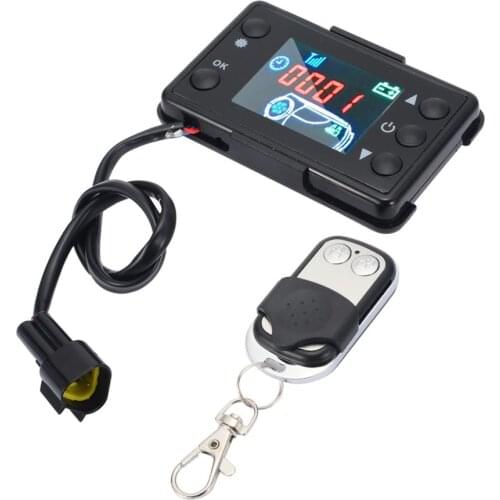 Universal Air Heater Controller 12V/24V LCD Monitor Switch & Remote Control Car Air Heater Controller Mayitr