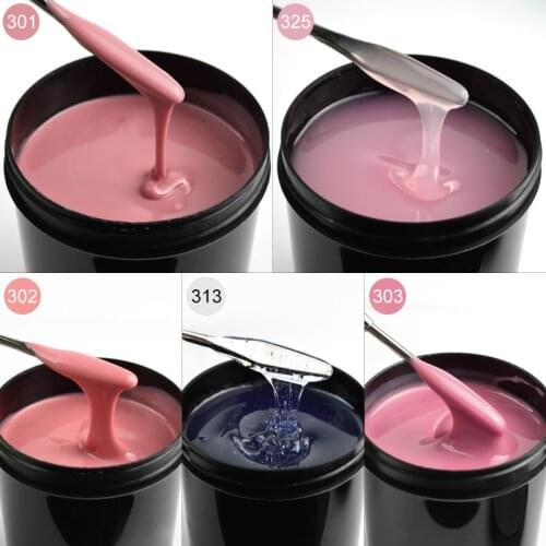 Venalisa Brand 225g French Acrylic Nails Soak Off LED Camouflage Color Hard Jelly Fast Dry Nail Building Extend Gum Builder Gel