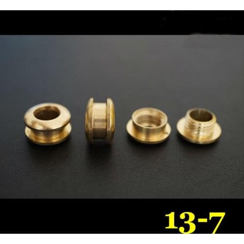 50pc Q24-13-7 Solid Brass belt screw Chicago Screw Leathercraft