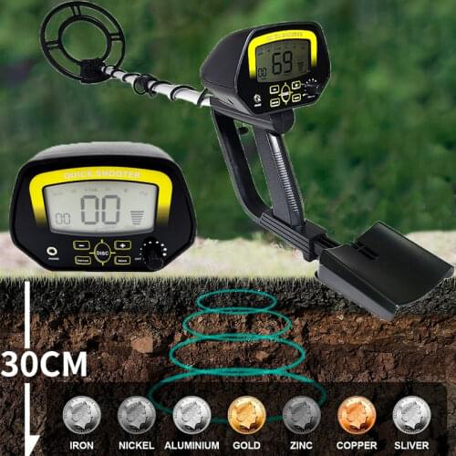 High Sensitivity MD4060 Underground accurate locating Metal Detector Portable Hunter Detector Adjustable Jewelry Metal Finder