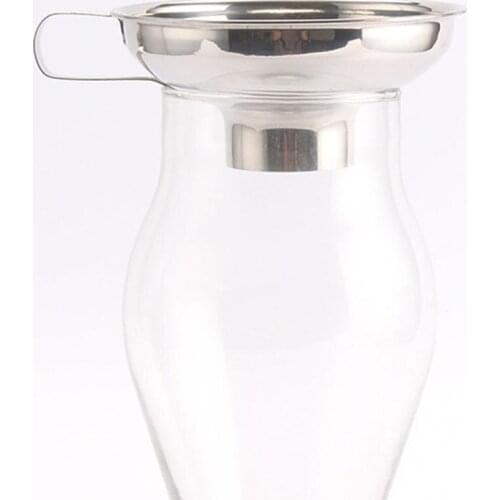 Wide Mouth Liquid Funne For Jars Stainless Steel Canning Funnels Flask Filter For Oil Wine Water Spices Kitchen Tools Gadgets