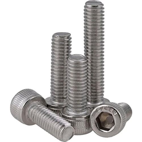 1PCS Cap Head Hex Socket Reverse Thread Screw M6 M8 M10 Allen Bolt A2 Stainless Steel