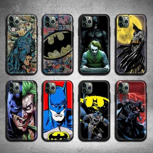 Super Heros Bruce Wayne Phone Case For iphone 12 11 Pro Max Mini XS Max 8 7 6 6S Plus X 5S SE 2020 XR cover