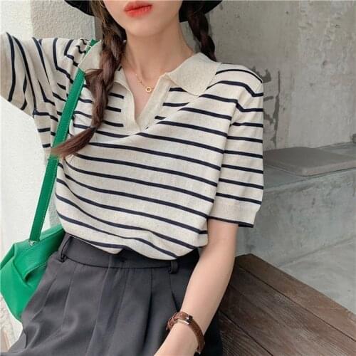 Cheap wholesale 2021 spring summer autumn new fashion casual woman t-shirt lady beautiful nice women Tops female Vy1400