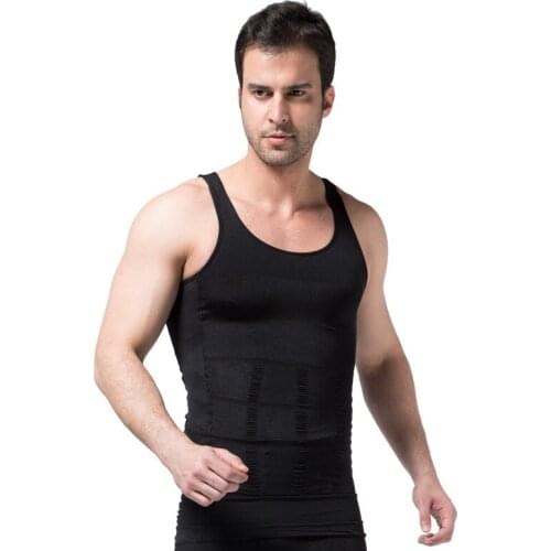 Men Slimming Underwear Body Shaper Waist Cincher Corset Men Shaper Vest Body Slimming Tummy Belly Slim Body Shapewear