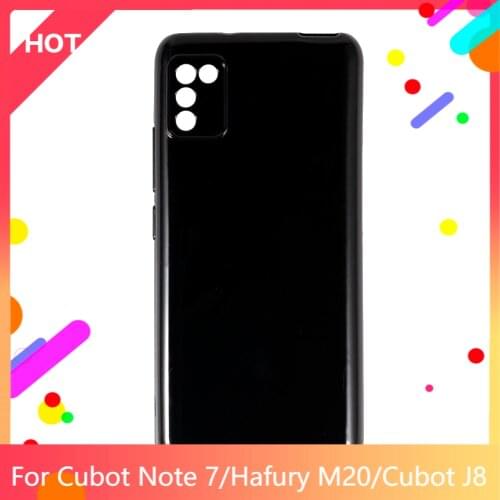 Note 7 Case Matte Soft Silicone TPU Back Cover For Hafury M20 Cubot J8 Phone Case Slim shockproof